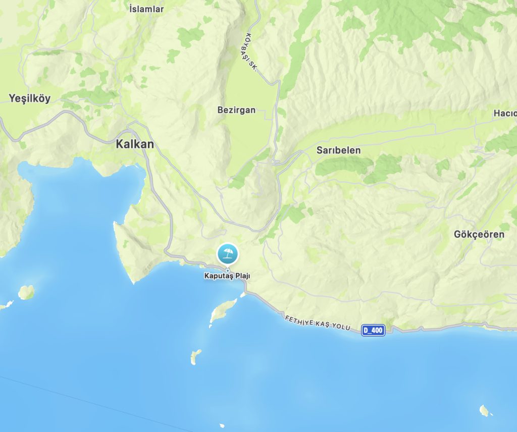 Kaputaş Plajı Hakkında Bilinmesi Gereken 11 Şey 9 Kaputaş Plajı Nerede